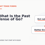 What Is the Past Tense of Go?