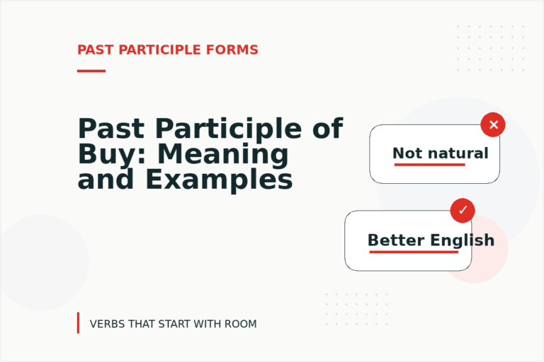 Past Participle of Buy: Meaning and Examples Past Participle of Buy: Meaning and Examples