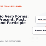 Go Verb Forms: Present, Past, and Participle