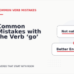 Common Mistakes with the Verb ‘go’