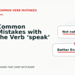 Common Mistakes with the Verb ‘speak’